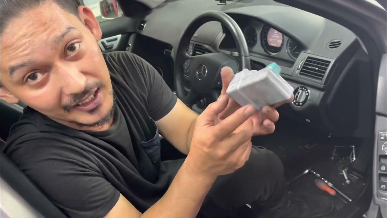 Mercedes Benz W204 Steering Lock Motor Jammed YouTube