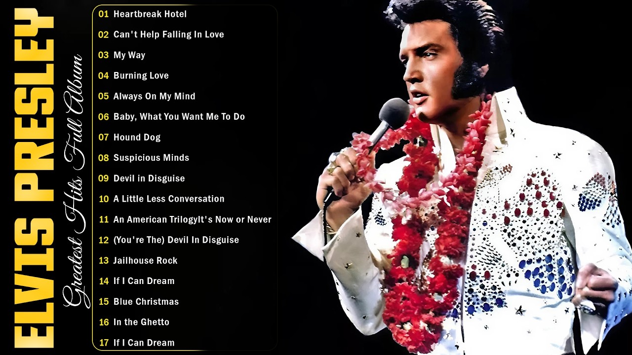 Elvis Presley Greatest Hits Collection | Best Songs Of The King of Rock |Top Classic Oldies Playlist