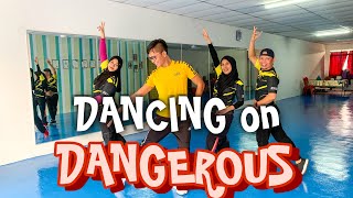 DANCING ON DANGEROUS | IMANBEK & SEAN PAUL | DANCE WORKOUT | AERODANCE | CIKGU SANY Resimi