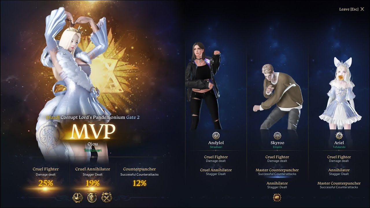 [Lost Ark] Energy Overflow Soulfist | Hard Akkan Gate 1-3