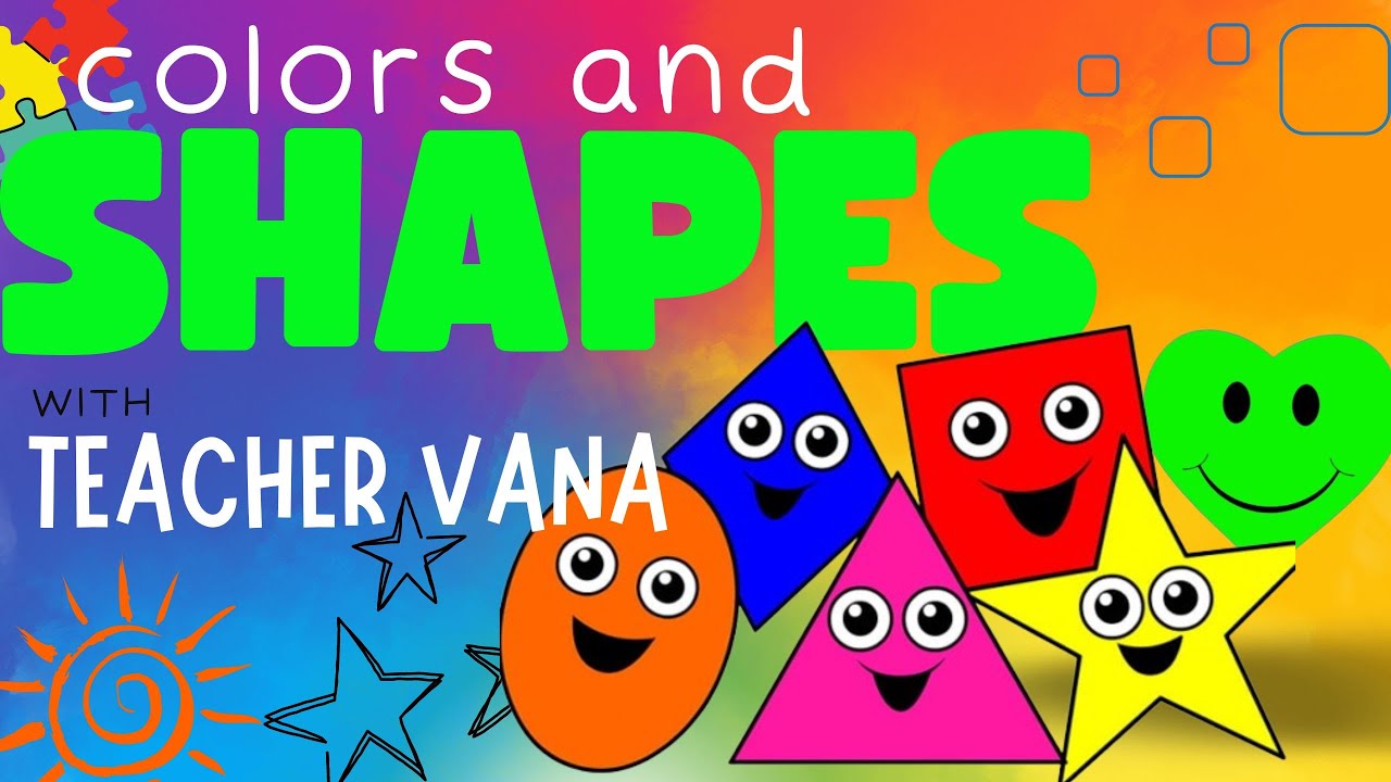 shapes | shapes and colors | learning shapes | activities with different shapes | teacher vana |