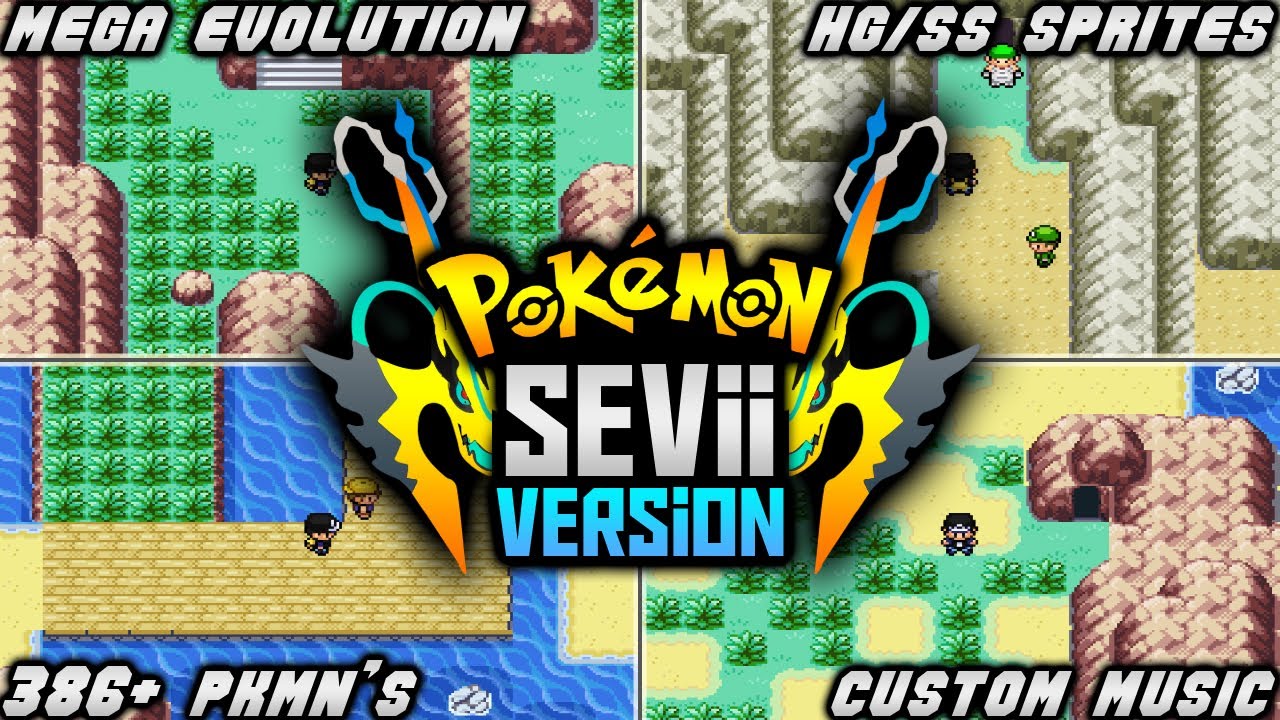 POKEMON GAME WITH KANTO REGION, HG/SS GRAPHICS, MEGA EVOLUTION