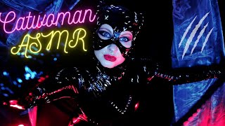 Catwoman ASMR, you are the mouse!  PVC , Batman