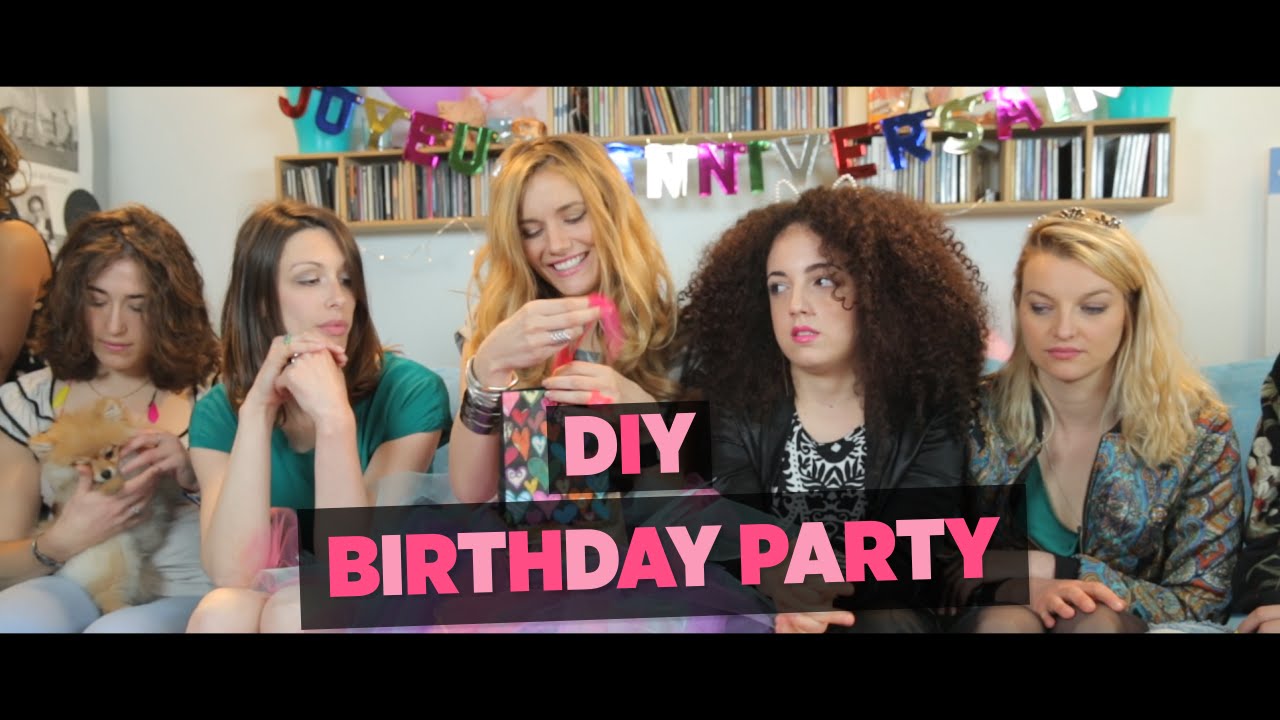 Birthday Party DIY !