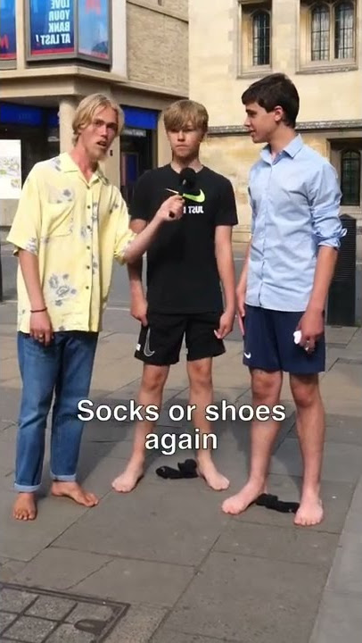 Would you ever go barefoot?