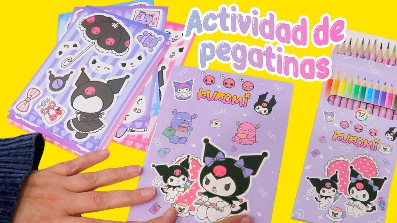 Pegatinas de caras de Kuromi
