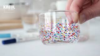 Kreul Gl Porcelain Pen Glitter & Metallic & Neon