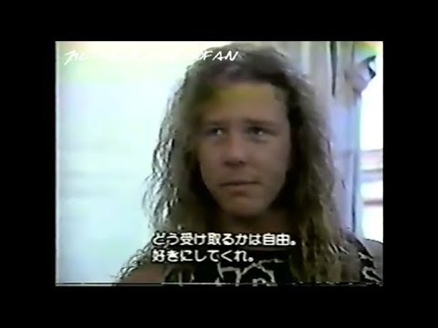 Metallica - james & lars interview [live los angeles, ca, usa 1988] hq