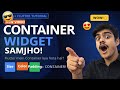Flutter Container Widget Explained in Hindi | Beginner to Pro 🚀 | Apka Apna Tarun #apkaapnatarun