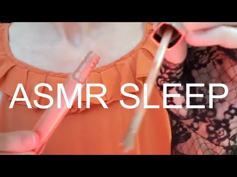 ASMR lip GLOSS APPLICATION for SLEEP (no talking) 💄🙊😴