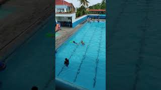 Mas Ami Belajar Berenang bersama Ayah | Kolam renang dewasa | Bara Manglayang Swimming Pool