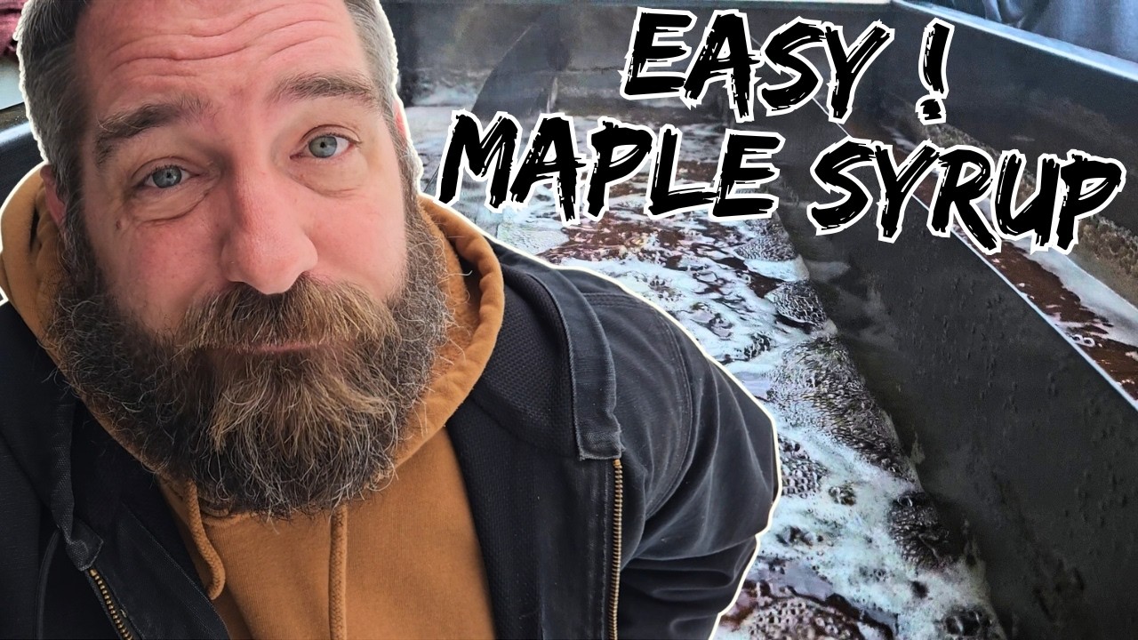 Easily Make Maple Syrup - Start to Finish! - YouTube