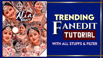 trending fanedit tutorial ❤️ || bridal fanedit tutorial 😍 || PicsArt editing tutorial for fanpage ❤️