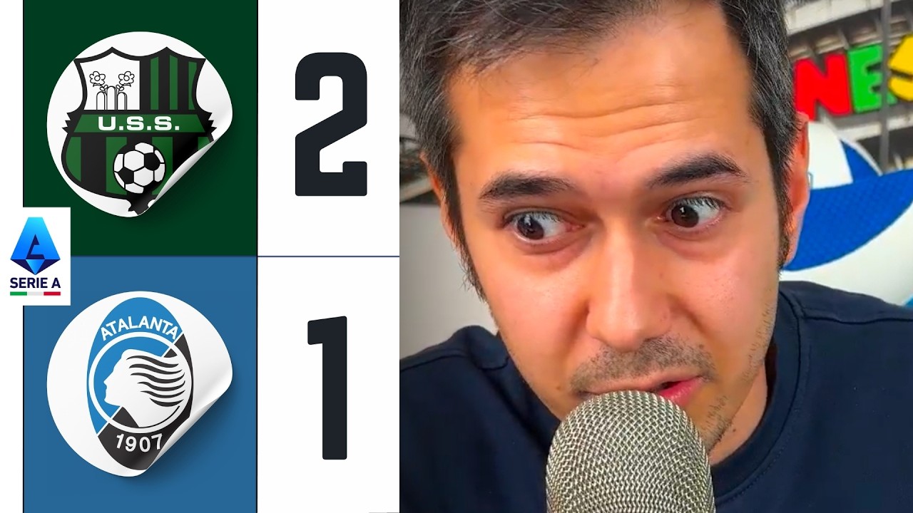 UNA PRESTAZIONE STRAORDINARIA‼️ SASSUOLO-ATALANTA 2-1