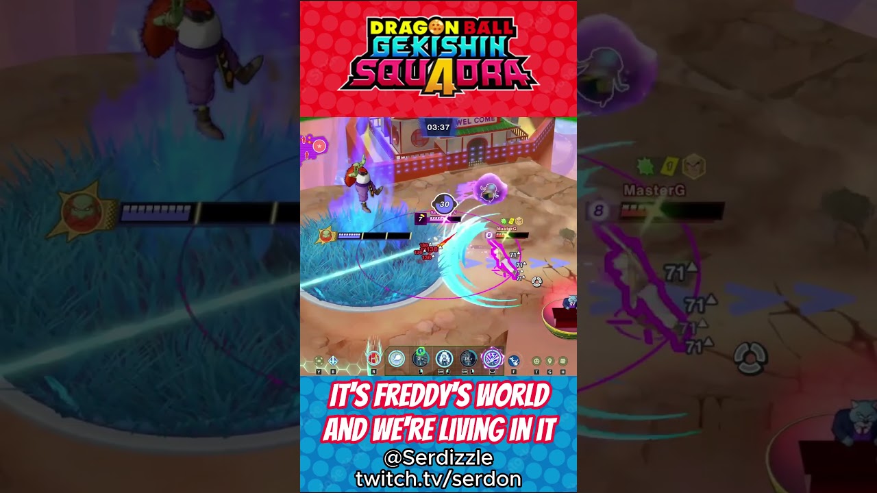 It’s Freddy’s World and we’re all Living in it #gekishinsquadra #dragonball #baby