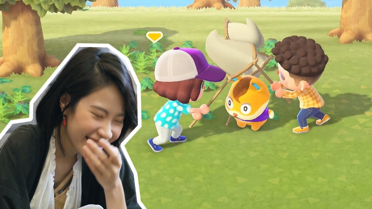 集合啦 動物森友會 把居民打到暴怒 Demi Gaming Youtube