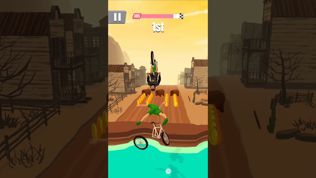 BIKE RUSH LEVEL 385 WITH TERMIT BIKE IN WILD WEST 🥶 