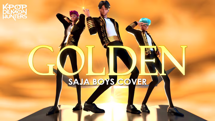 Golden (Saja Boys Version) | KPop Demon Hunters Animation |【Male Cover】