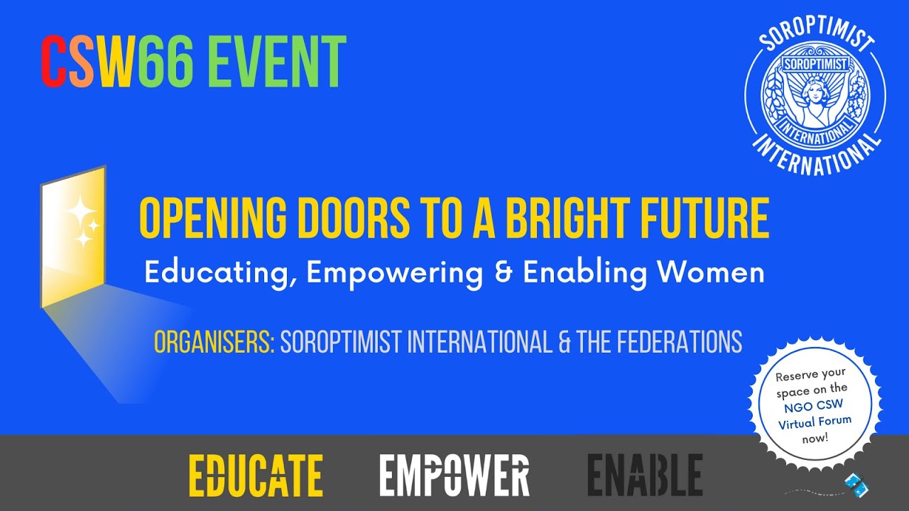 OPENING DOORS to a BRIGHT FUTURE: EDUCATING, EMPOWERING, and ENABLING WOMEN