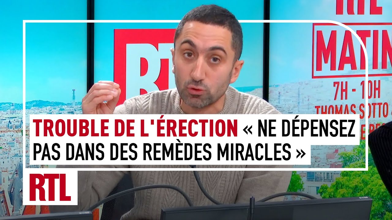 Trouble de l'érection : 