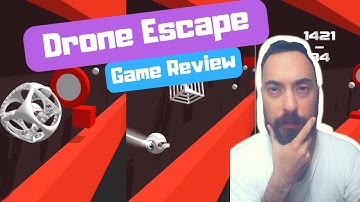 DRONE ESCAPE - Buildbox 3 Game Review 319 - Simple Template turned into a game!