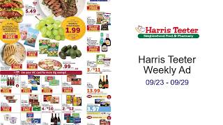 Harris Teeter Weekly Ad 09/23 - 09/29