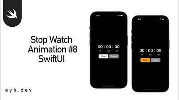 Animation #8 | Source Code | How to Build a Stopwatch App with SwiftUI | Quick and Easy Tutorial
