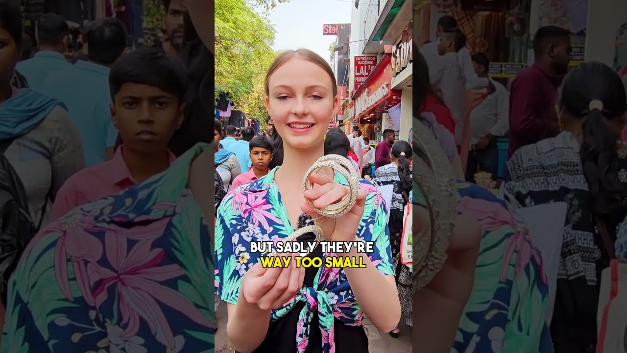 I went on a SHOPPING SPREE in INDIA #shorts