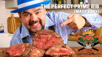 Easy & Perfect Prime Rib - The Ultimate No Fail Method (5 Min Masterclass)