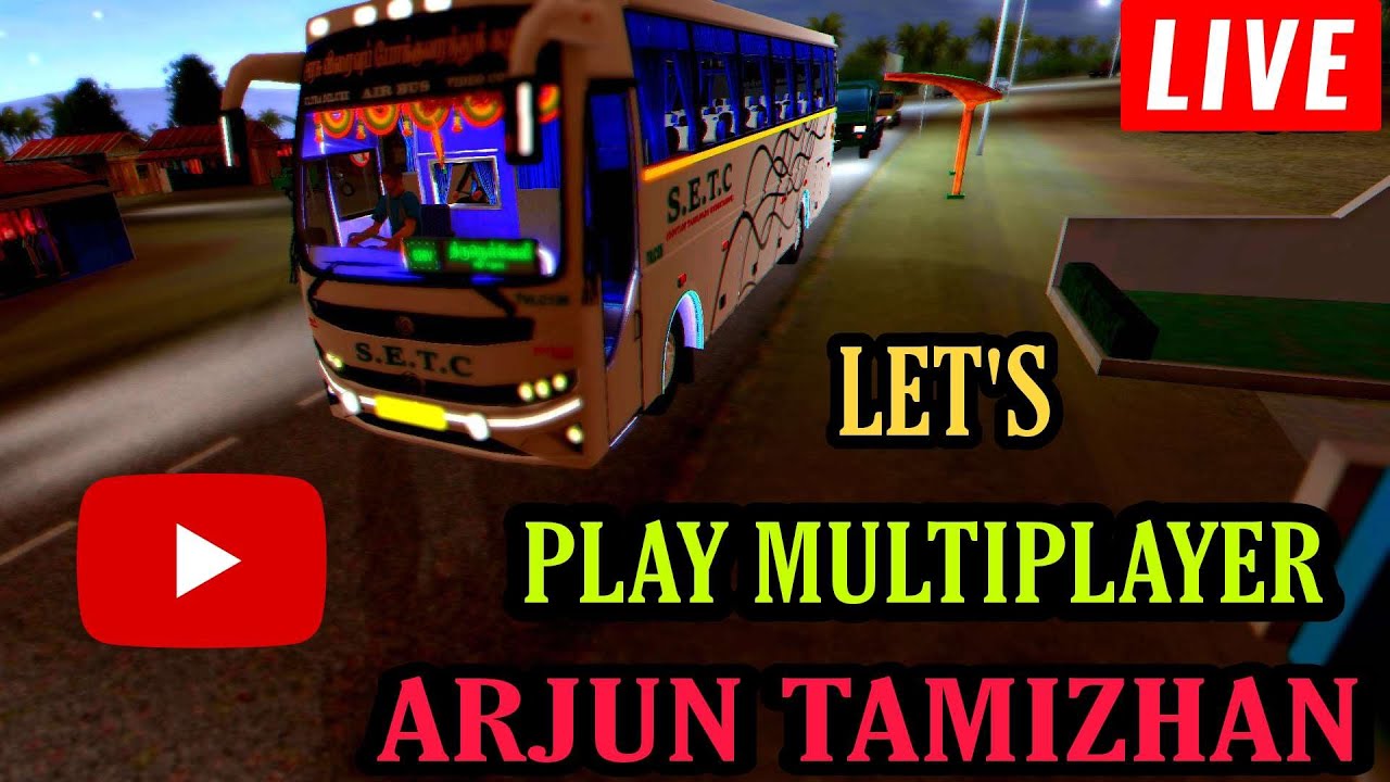 🔥 Indonesia Bus Simulator Live Tamil | Road Rage Challenge | MULTIPLAYER ” JOIN WITH ME GUYSSS....