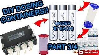 Jebao DP-4 Doser (DIY CONTAINERS) Video 3 of 4