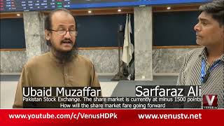 TODAY REPORT PAKISTAN STOCK EXCHANGE WITH SARFARAZ ALI || VENUSHD || 18-5-2026