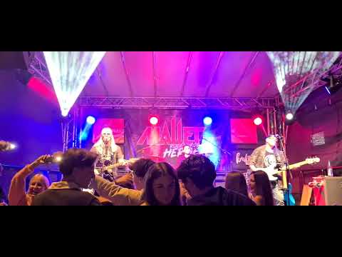 Mallet live in Wiesbaden 2025 mit einem eigenen Song vom neuen Album 45 "We`re never gone"