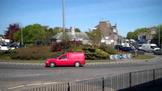Tailbacks after two cars crash on Aberdeen bridge