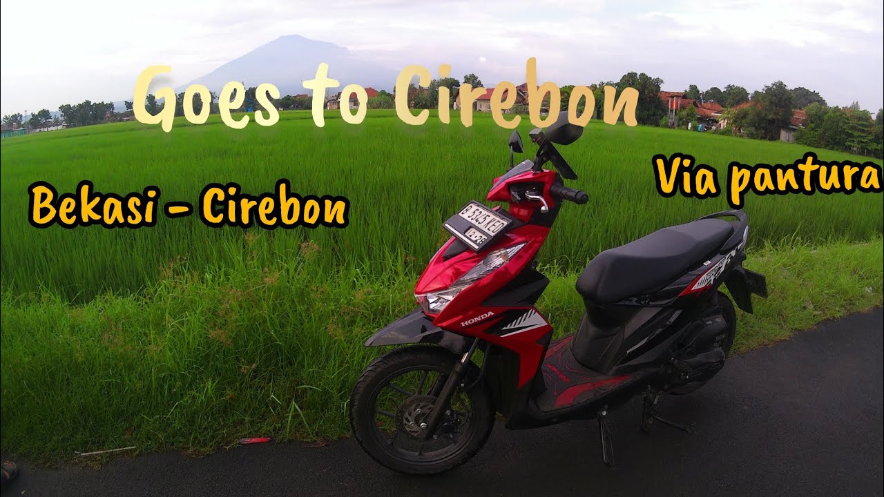 Perjalanan Bekasi - Cirebon || Motoran Honda Beat || Via Pantura