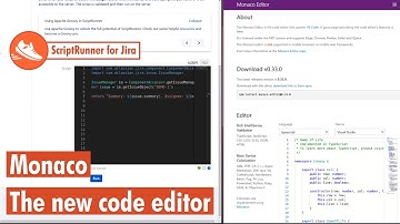 ScriptRunner for Jira - New code editor Monaco