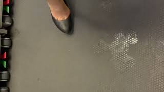 Sheer Stewardess Tights In Flight