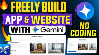 Build Any App or Website FREE with Google Gemini AI Studio | No Coding Full Guide screenshot 1