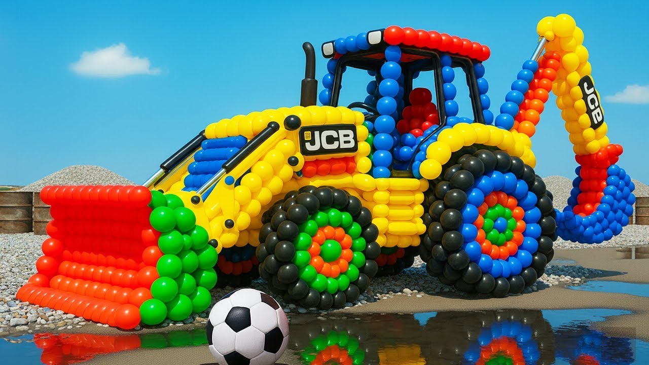 The mascot vibrato assistant JCB placed on the football field is popular, co-produced, and creative