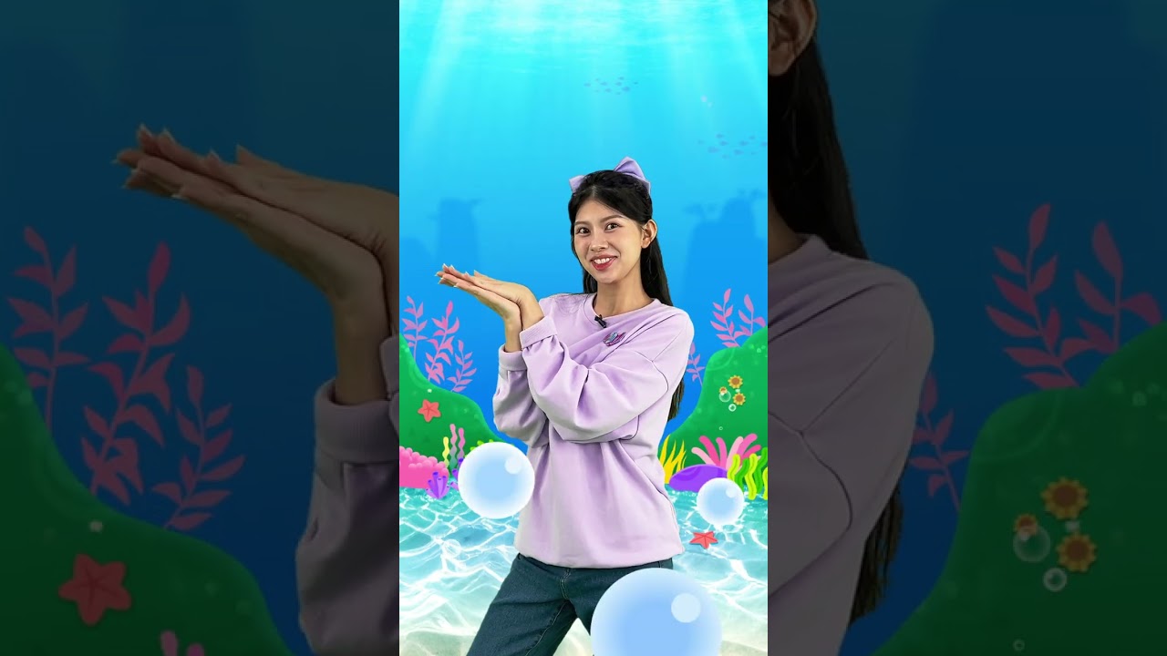 Who lives under the sea? The Baby Shark Family! Learn with #hellomelody @BabyShark_DancePlay