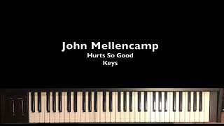Hurts So Good  John Mellencdan  Keyboard synth Tutorial