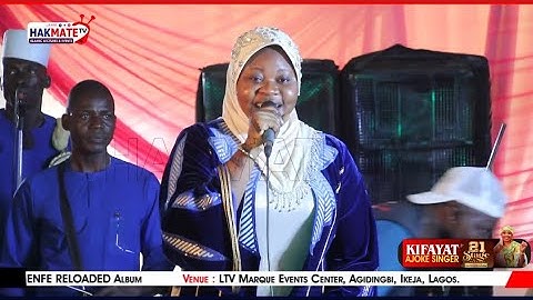 Alhaja Awoshifila at Alhj.Kifayat Singer 21 Years on Stage 