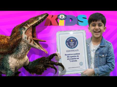 The incredible record this child achieved in paleontology