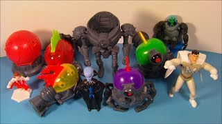 2010 Dreamworks Megamind Set Of 8 Mcdonalds Happy Meal Movie Collection Video Review