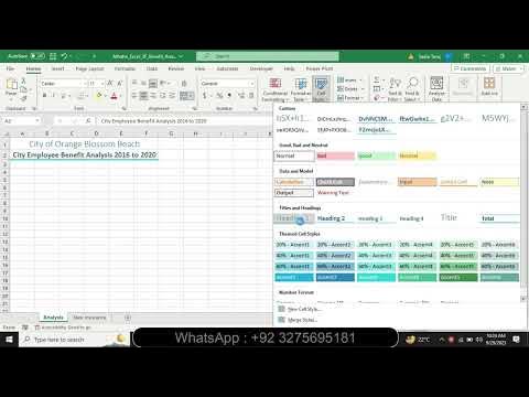 Excel_3F_Benefit_Analysis | Excel 3F Benefit Analysis - YouTube
