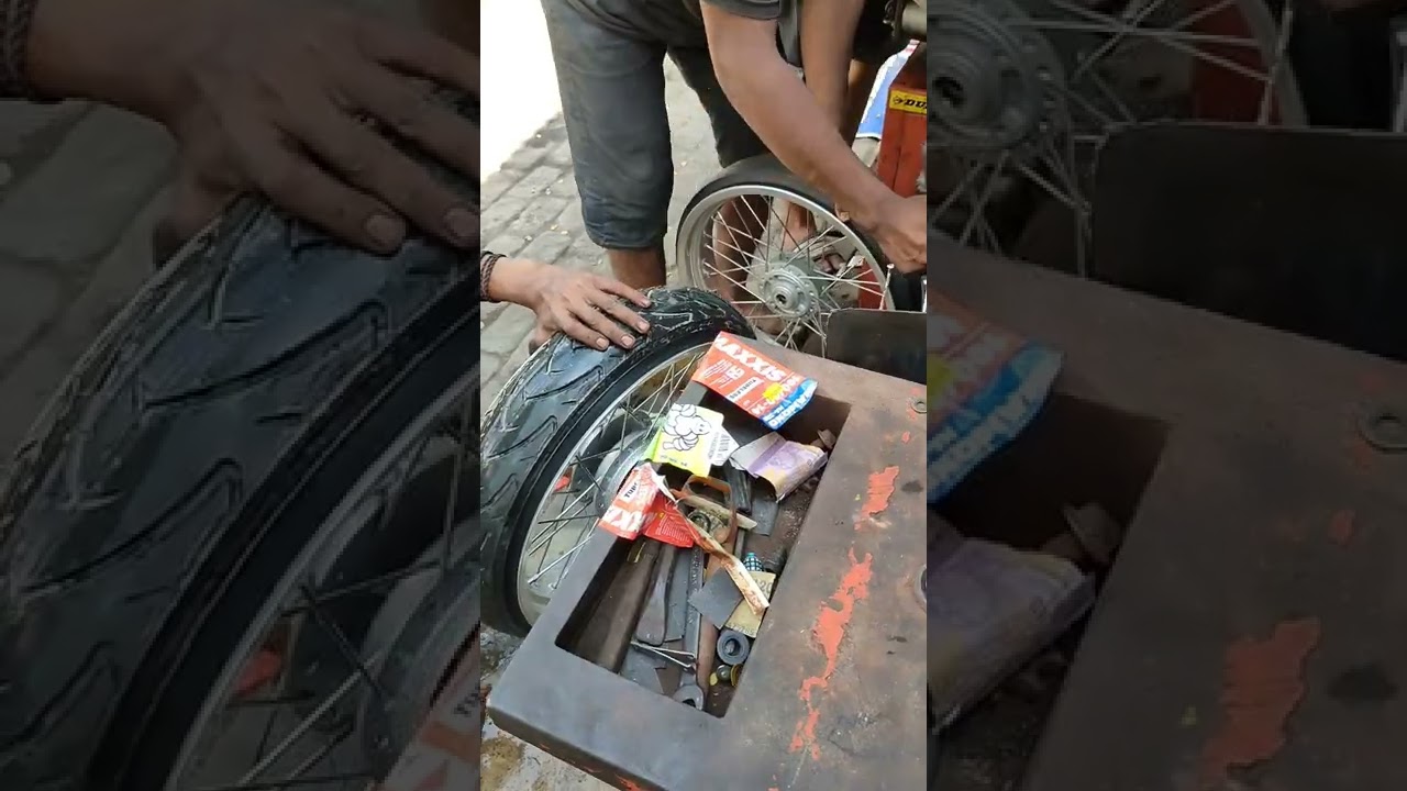 Cara pasang velg super lebar pakai ban cacing/ ban kecil (hellaflush)