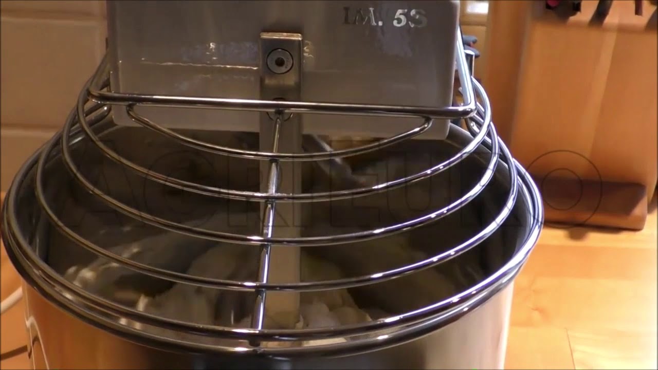 Pétrin à spirale en fonction Grilletta IM 5 S - monophasé à 10 vitesses