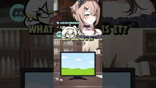 Nimi learns she's been using the wrong monitor settings for years