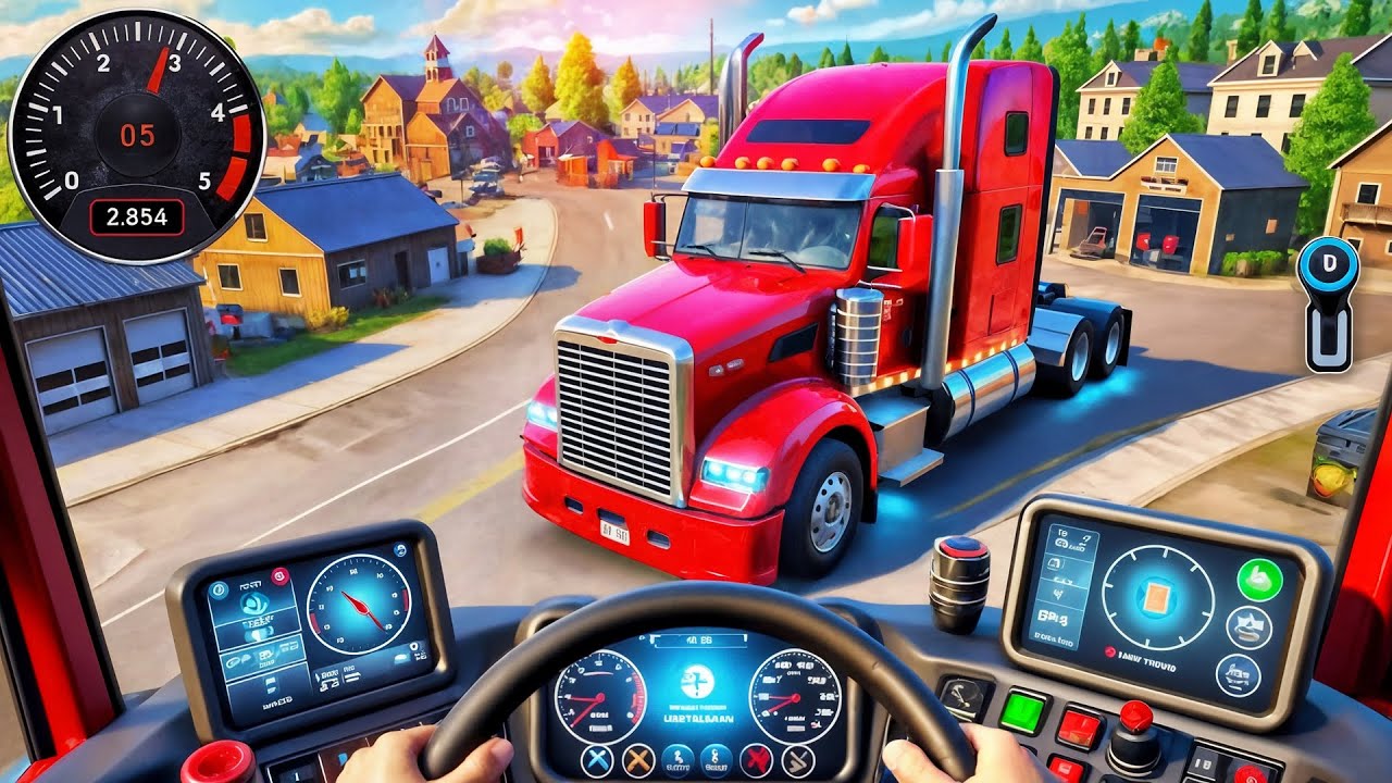 Truck Simulator : Ultimate - Real Heavy Cargo Transport Driving - Android GamePlay