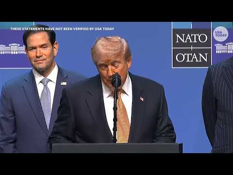 Full Donald Trump NATO press conference: President addresses Iran war, tariffs and AI